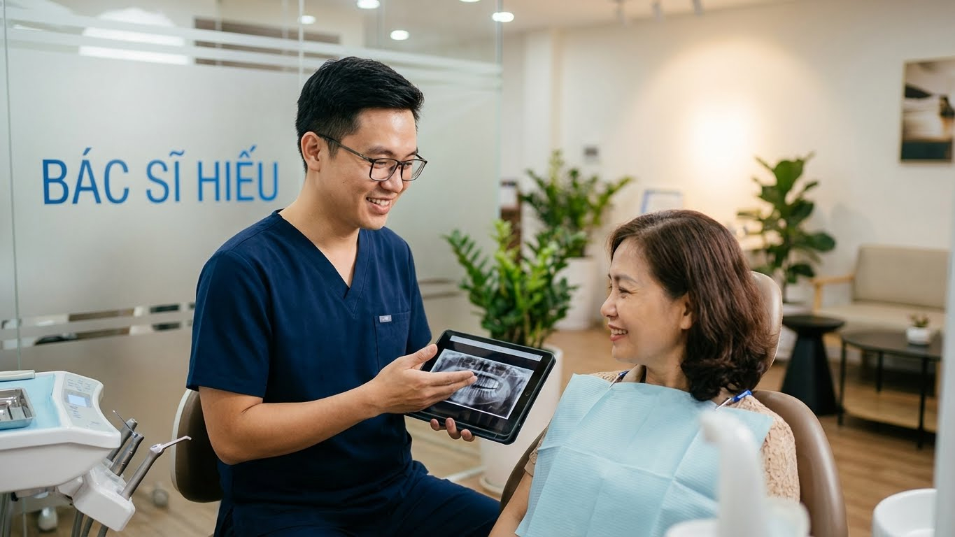 Cấy ghép implant là gì? Những yếu tố ảnh hưởng đến quá trình trồng răng implant 8 nha khoa bac si hieu