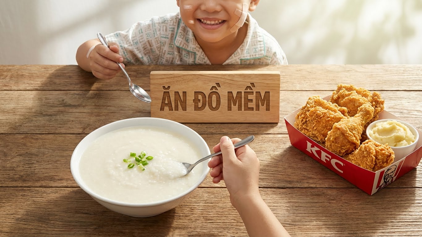 Chăm Sóc Sau Nhổ Răng Sữa: Bé Nên Ăn Gì và Kiêng Gì Để Hết Đau Nhanh? 4 cham soc sau khi nho rang sua cho be 2