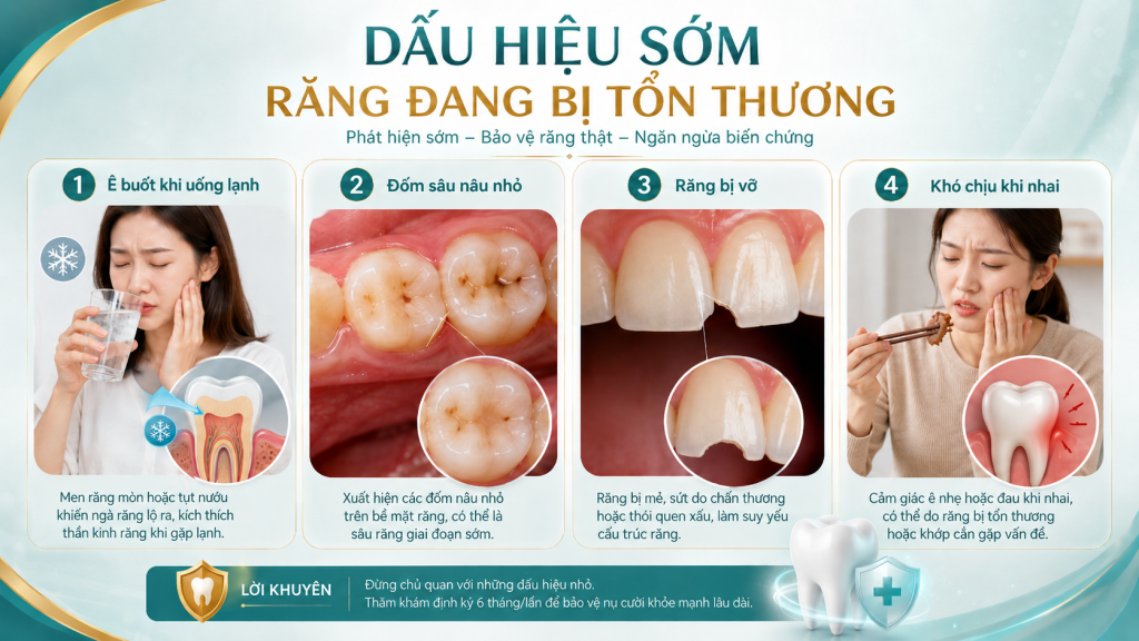 Răng Hư: Dấu Hiệu, Nguyên Nhân Và Cách Điều Trị Tận Gốc 18 dau hieu nhan biet rang bi hu ton