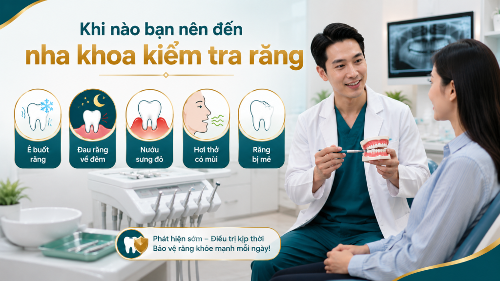 Răng Hư: Dấu Hiệu, Nguyên Nhân Và Cách Điều Trị Tận Gốc 21 khi nao nen kiem tra rang
